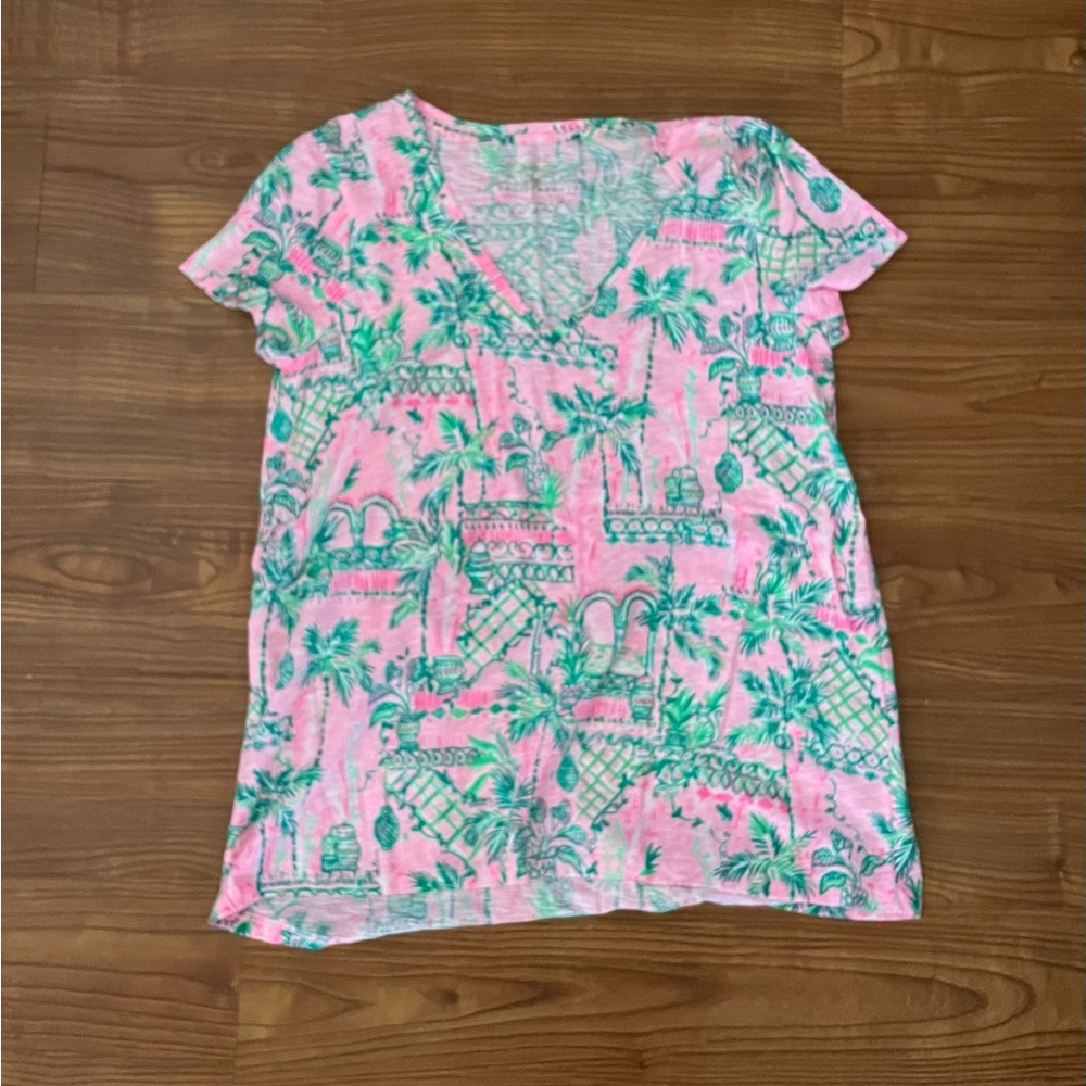 Lily Pulitzer Etta V-Neck Top